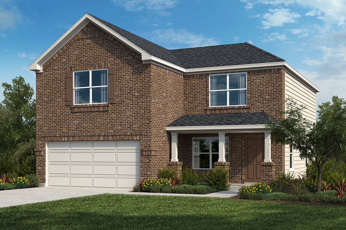 New Homes in Seguin, TX - Woodside Farms Plan 2153 Elevation C