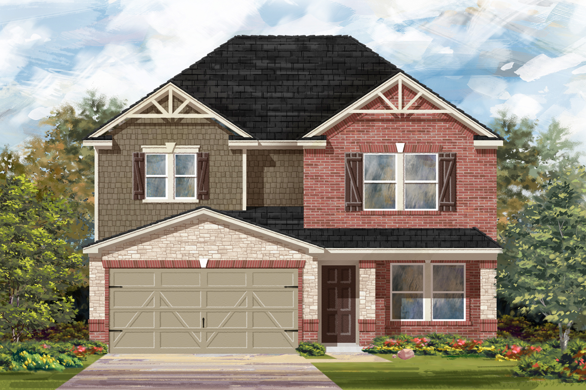 New Homes in 3528 Vuitton, TX - Plan 2700