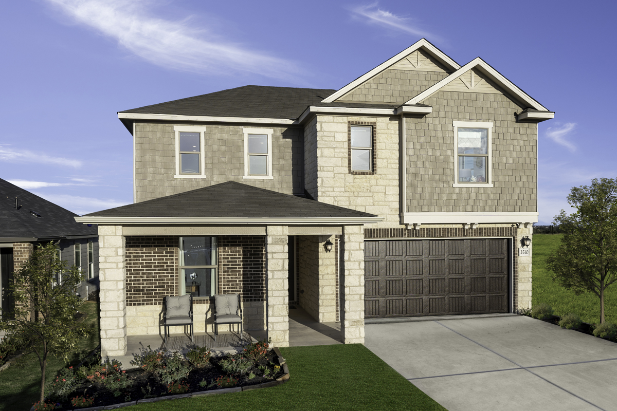 New Homes in Woodlake Pkwy & Putnam Fields, TX - Plan 2411