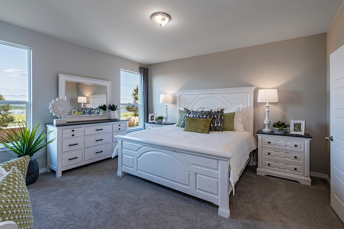 New Homes in Converse, TX - Knox Ridge Plan 1523 Primary Bedroom