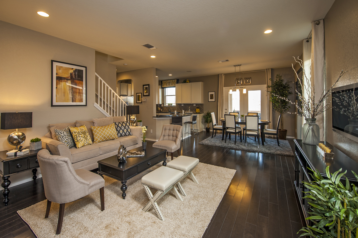 New Homes in New Braunfels, TX - Legend Point Plan 1908 Great Room