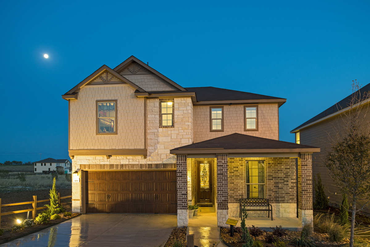 New Homes in 111 Bass Ln., TX - Plan 2411 Modeled