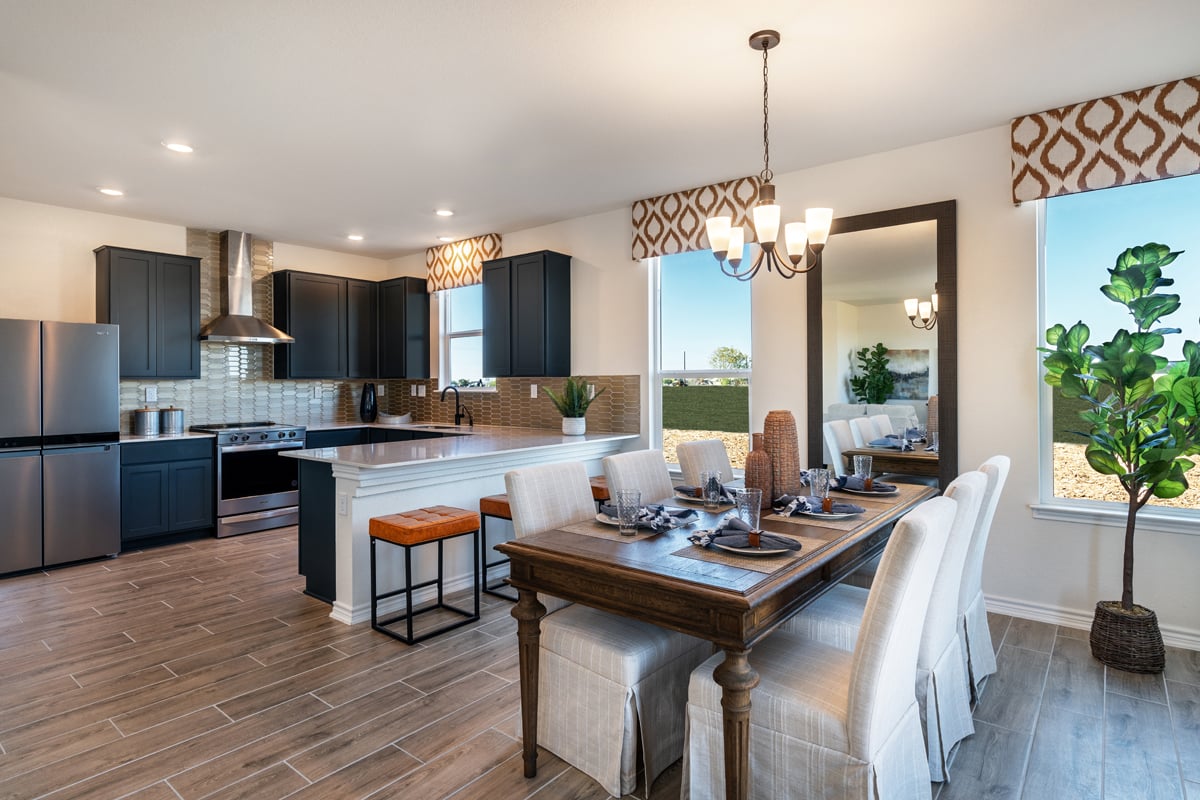 Dining Room and Kitchen