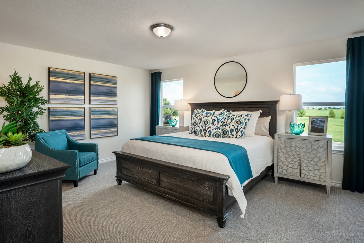 New Homes in New Braunfels, TX - Legend Heights Plan 2245 Primary Bedroom