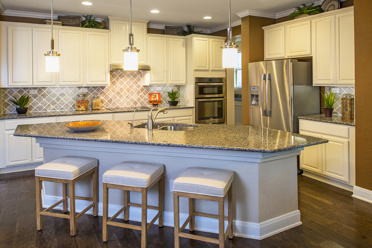 New Homes in San Antonio, TX - Canyon Crest Plan 3474 Kitchen