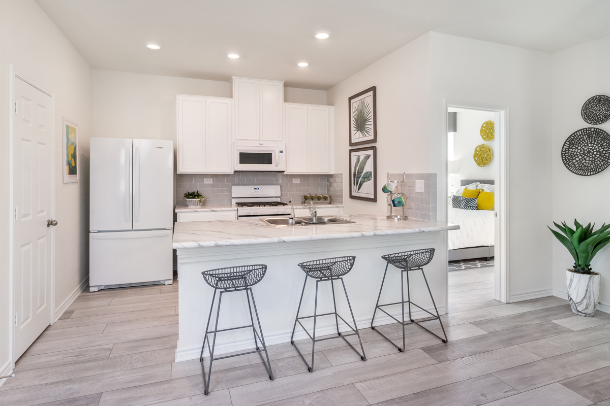 New Homes in Schertz, TX - Parklands Plan 1416 Kitchen