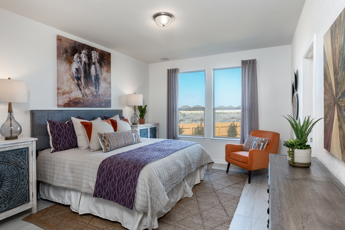 New Homes in San Antonio, TX - Preserve at Culebra - Heritage Collection Plan 1548 Primary Bedroom