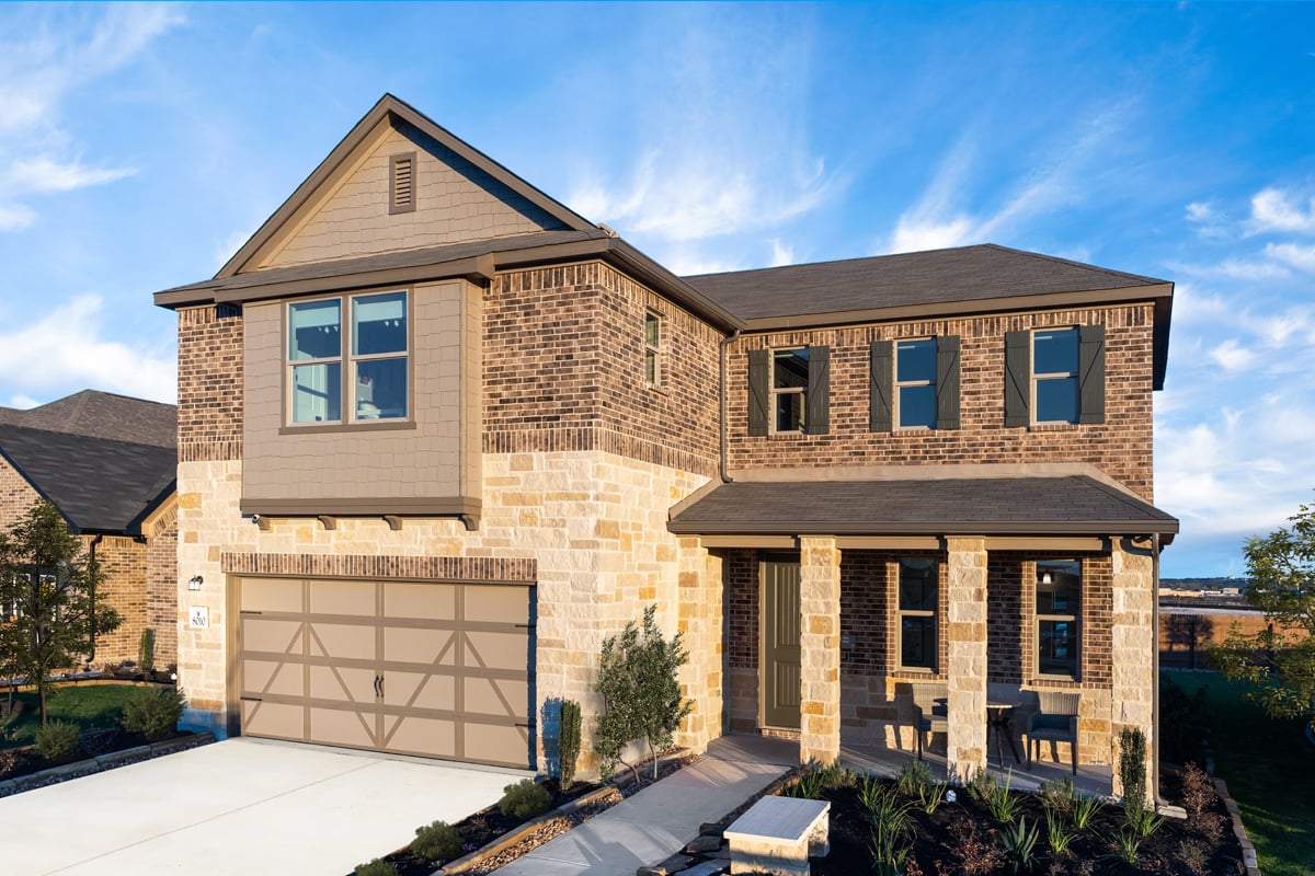 New Homes in Cordova Rd. & Cordova Crossing, TX - Plan 2500