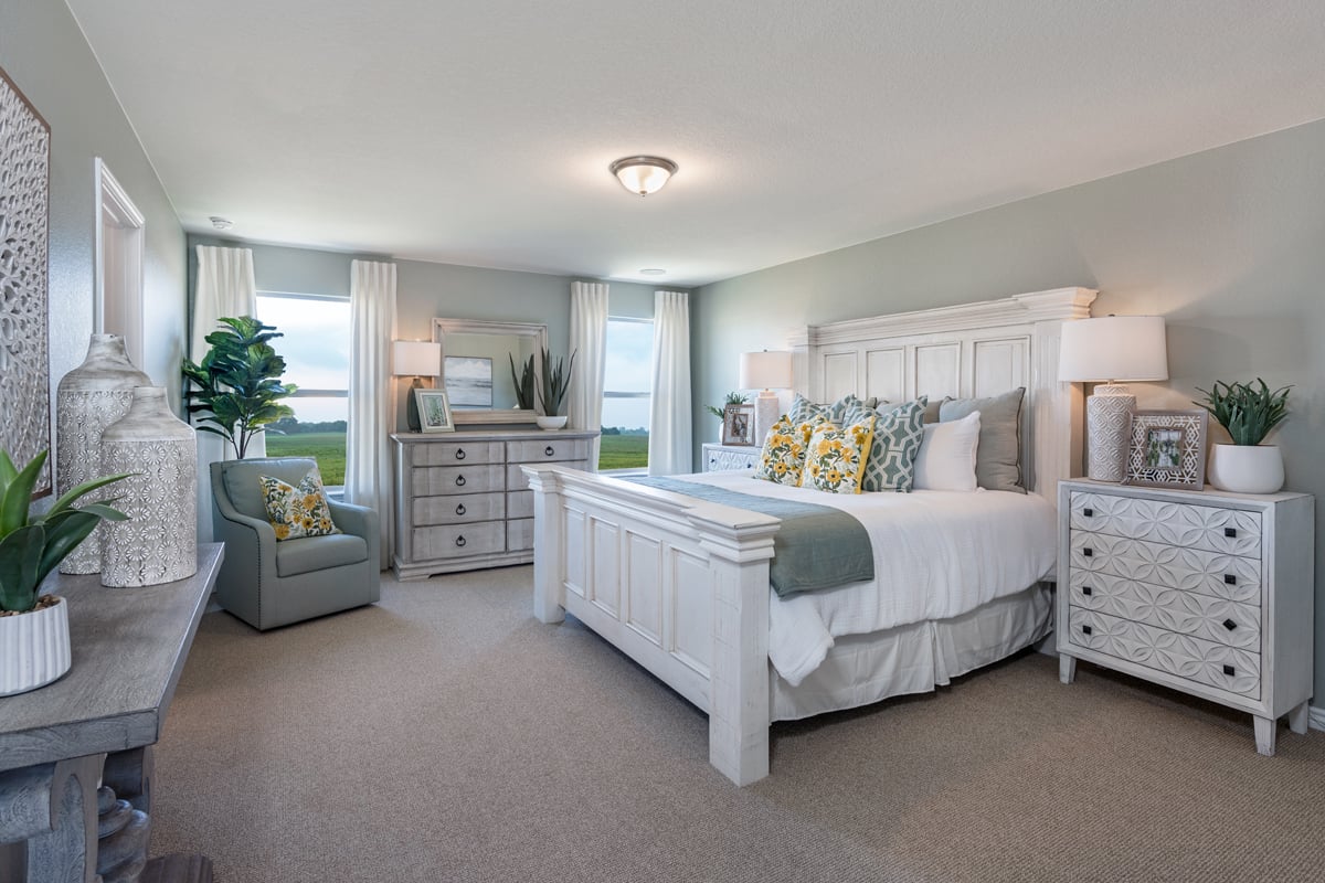 New Homes in Boerne, TX - Shoreline Park - Sterling Collection Plan 2495 Primary Bedroom