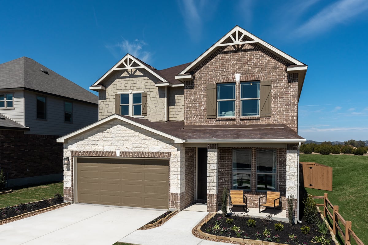 New Homes in 114 E. Granite Shores Dr., TX - Plan 2701 Modeled