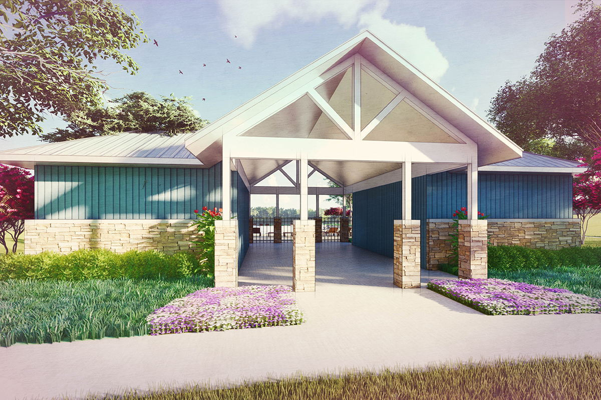 Planned community amenities center