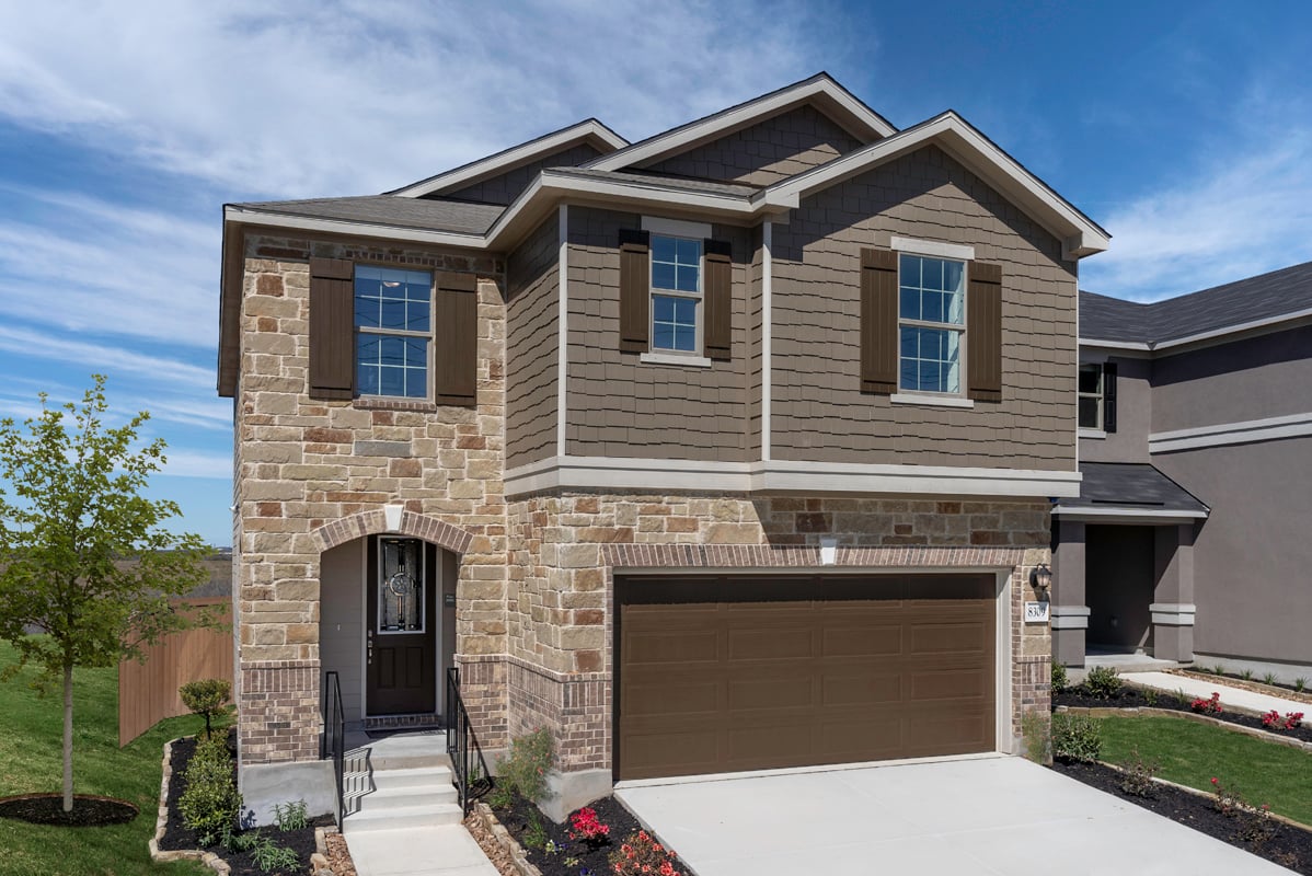 New Homes in N. Foster Rd & Wildflower Way, TX - Plan 2100