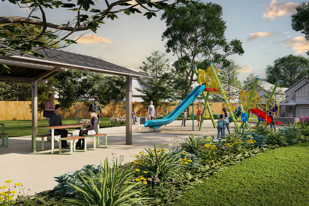 Planned community park