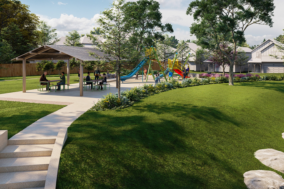 Planned community park