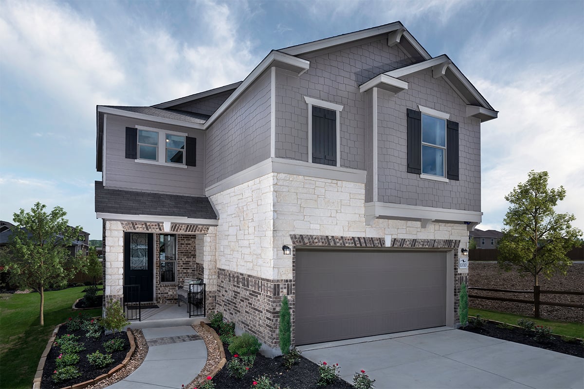 New Homes in New Braunfels, TX - Legend Point Plan 1780 as modeled at The Overlook at Medio Creek