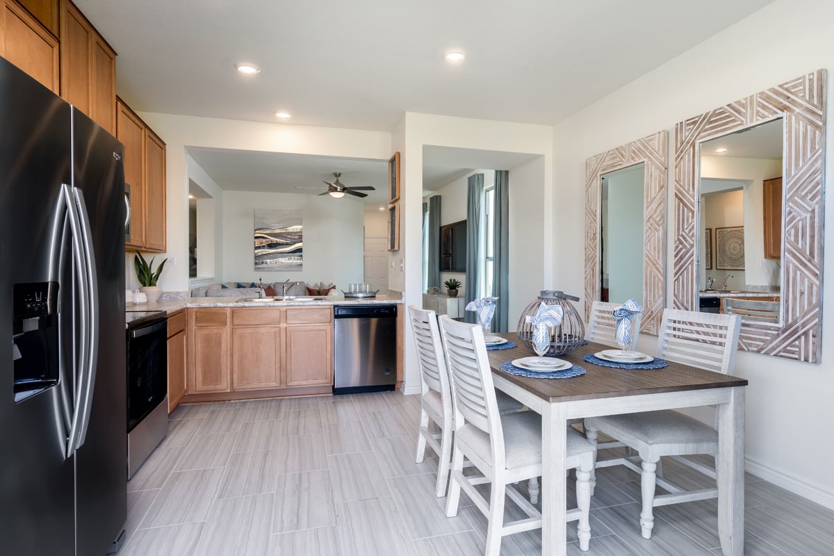New Homes in Elmendorf, TX - Southton Cove Plan 1242 Kitchen