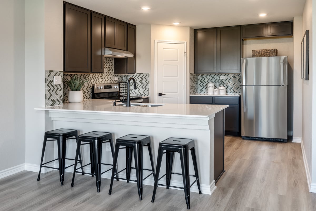 New Homes in New Braunfels, TX - Legend Heights Plan 1780 Kitchen