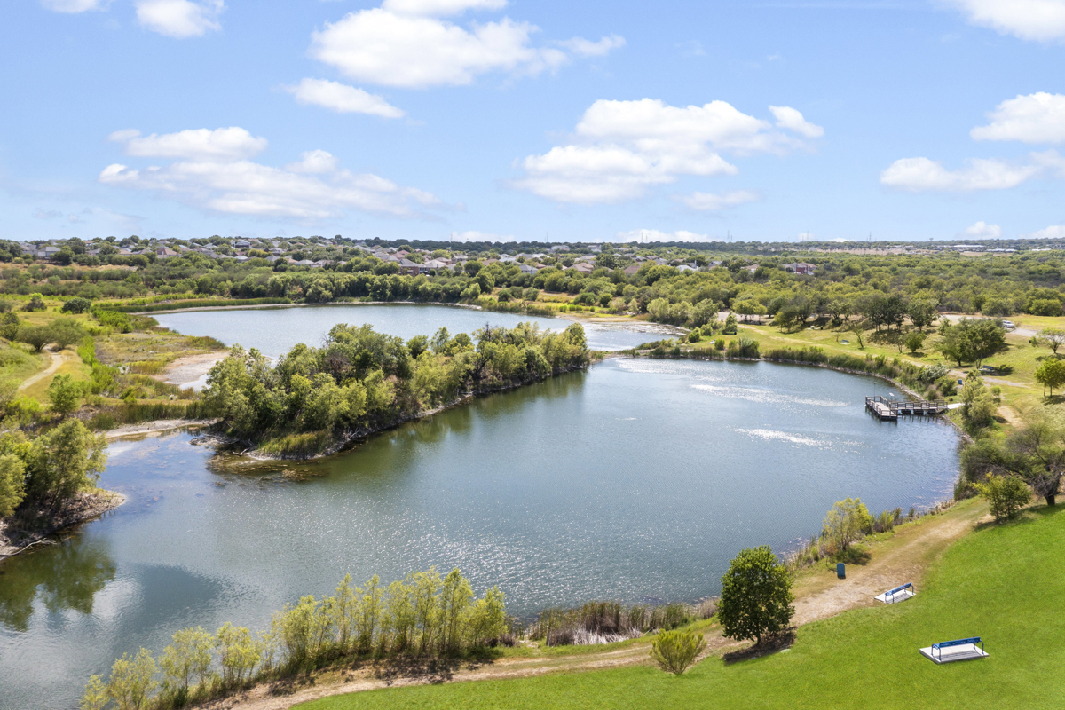 A 12-minute drive to Converse City Park