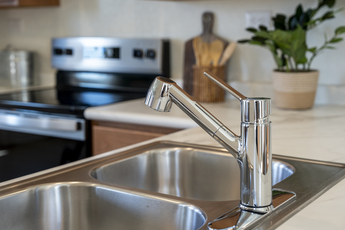 WaterSense® labeled faucet	