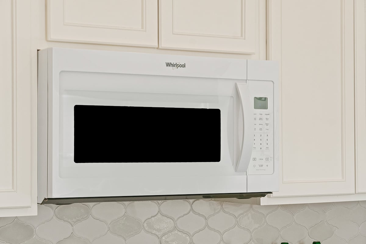 Microwave/hood combination