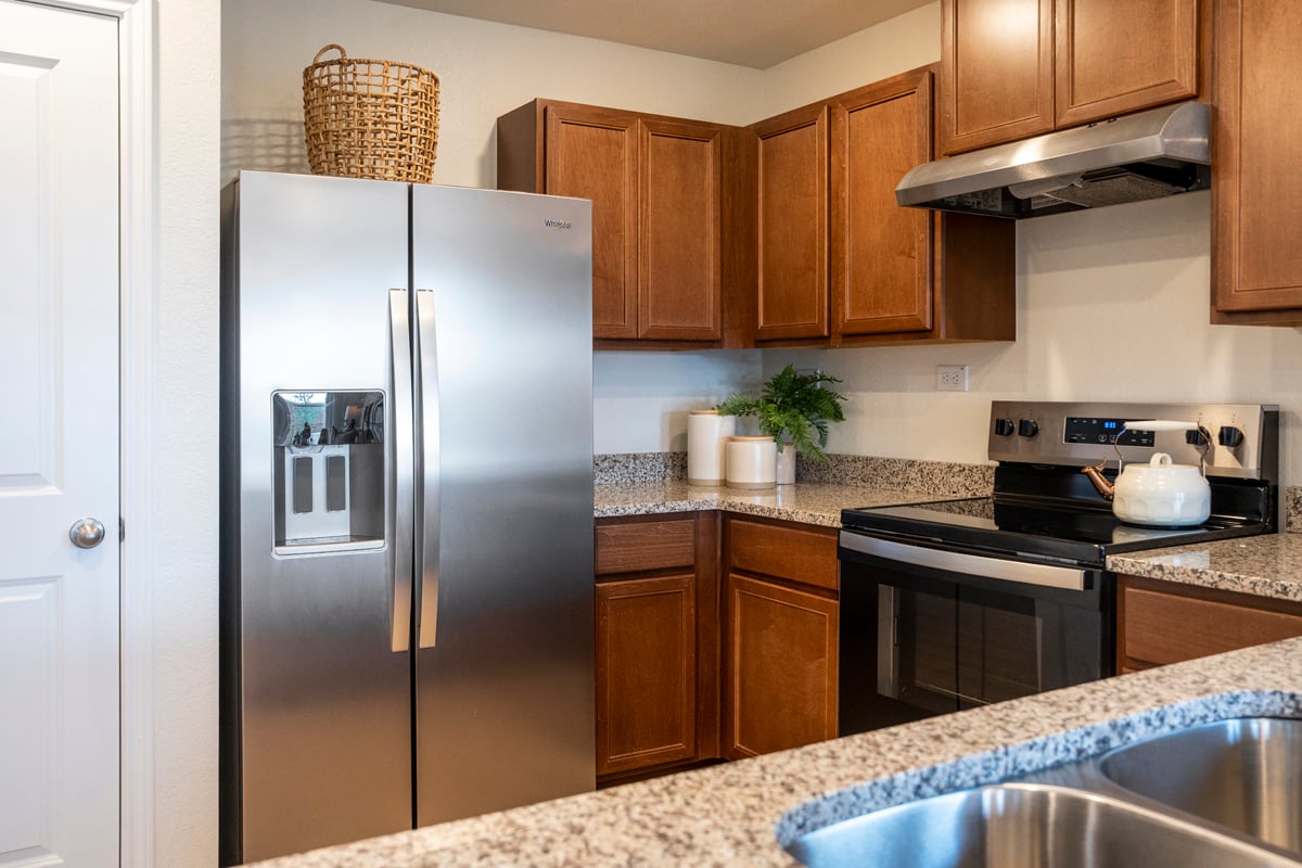 Stainless steel appliances