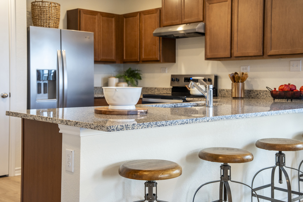Extended bar top
