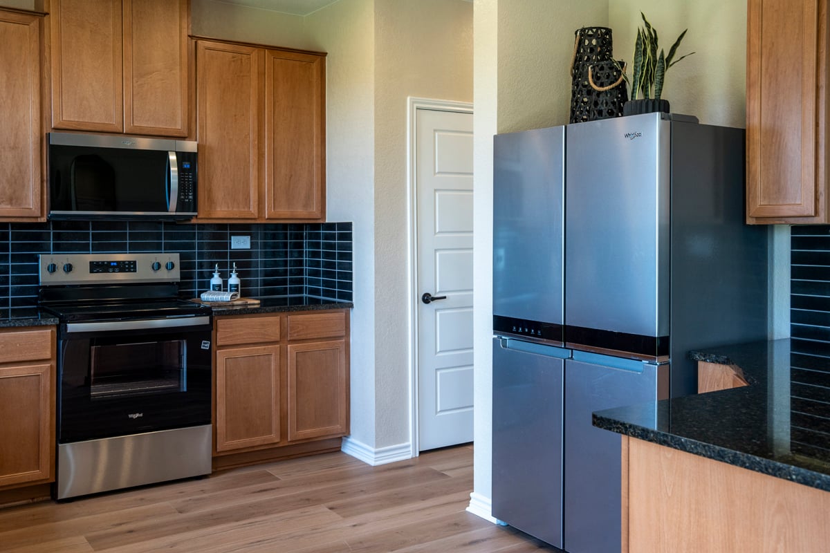 Stainless steel appliances