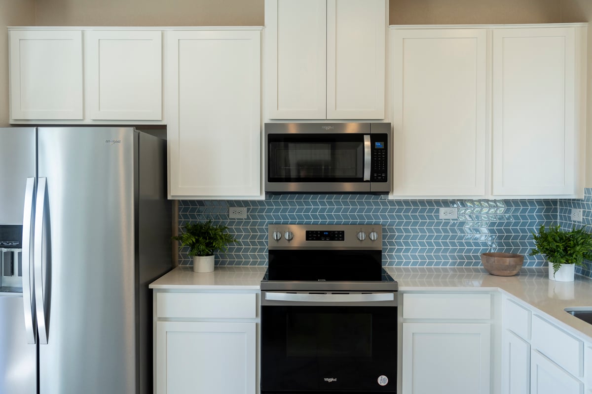 Stainless steel appliances