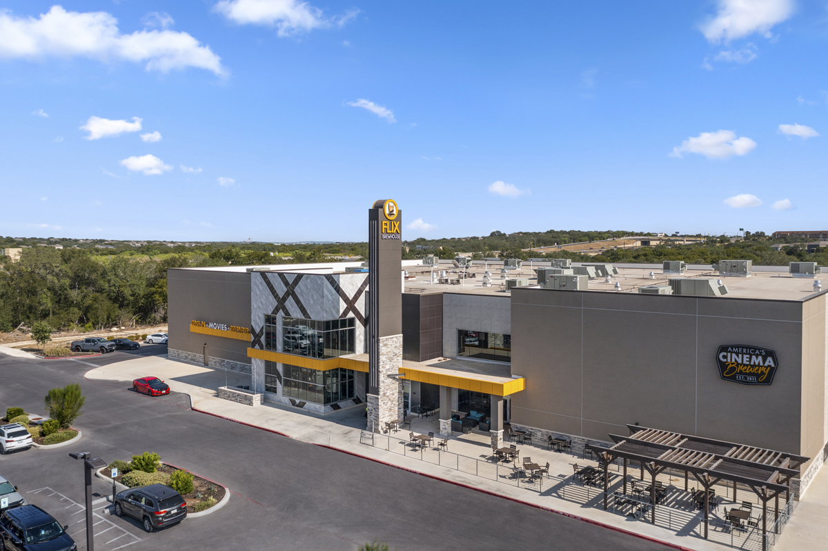 Just 8 minutes to Flix Brewhouse