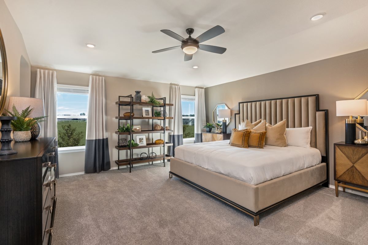 New Homes in Belton, TX - West Canyon Trails Plan 2403 Primary Bedroom