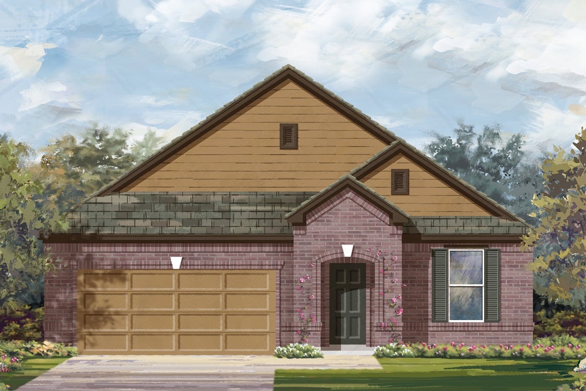 New Homes in 1314 Ayham Trails (W. Ave. O and TX-121), TX - Plan 2089