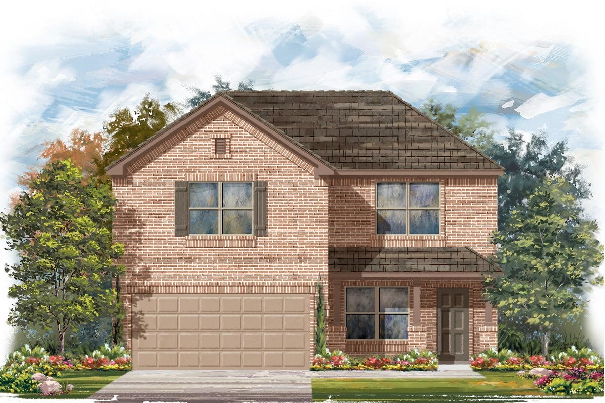 New Homes in 1314 Ayham Trails, TX - Plan 2177