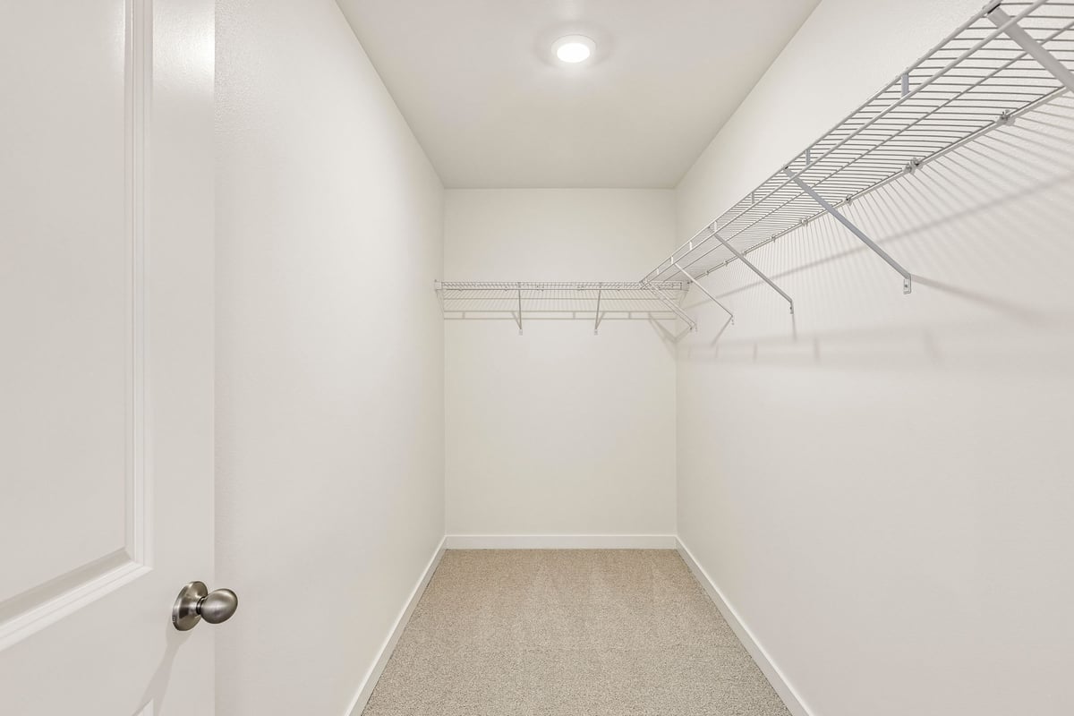 Primary walk-in closet