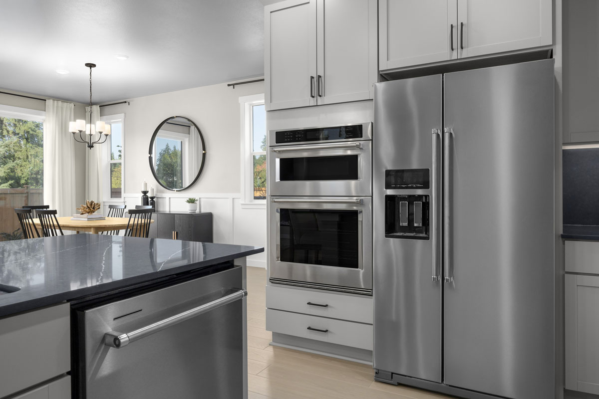 Stainless steel appliances