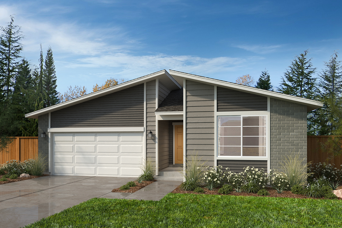 Exterior D with optional stone