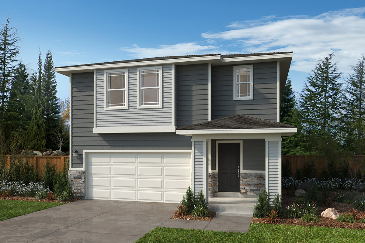 Exterior C with optional stone