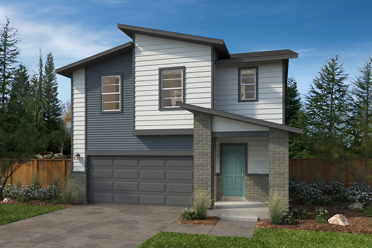 Exterior D with optional stone