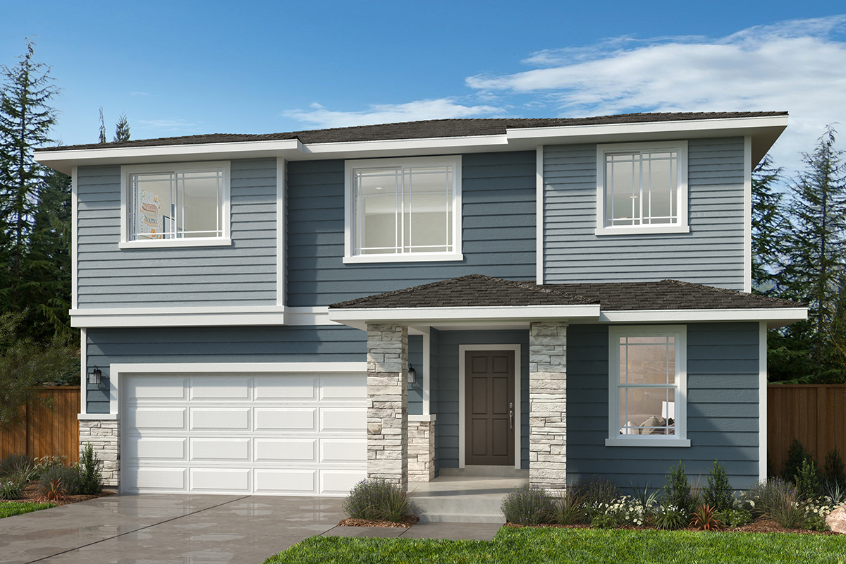 Exterior C with optional stone