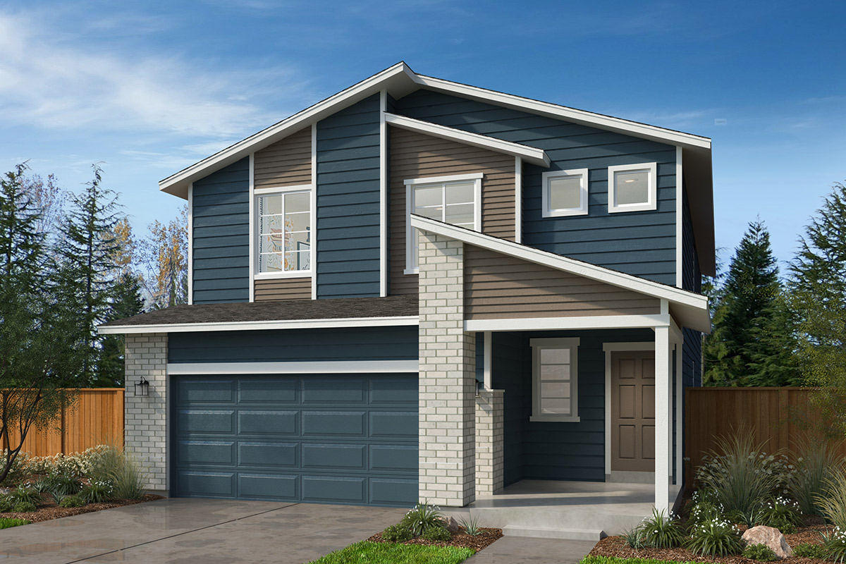 Exterior D with optional stone
