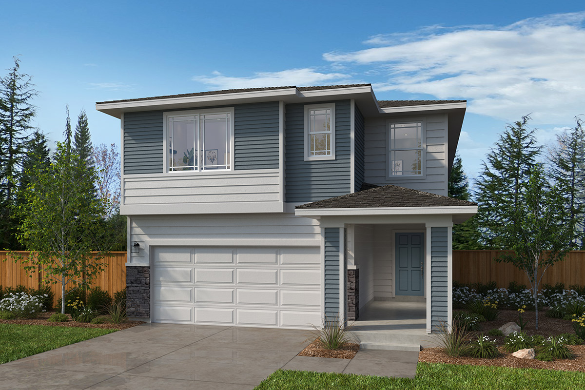 Exterior C with optional stone