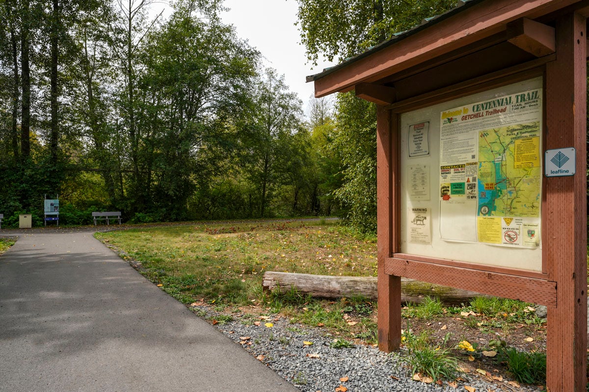 Minutes to Centennial Trail