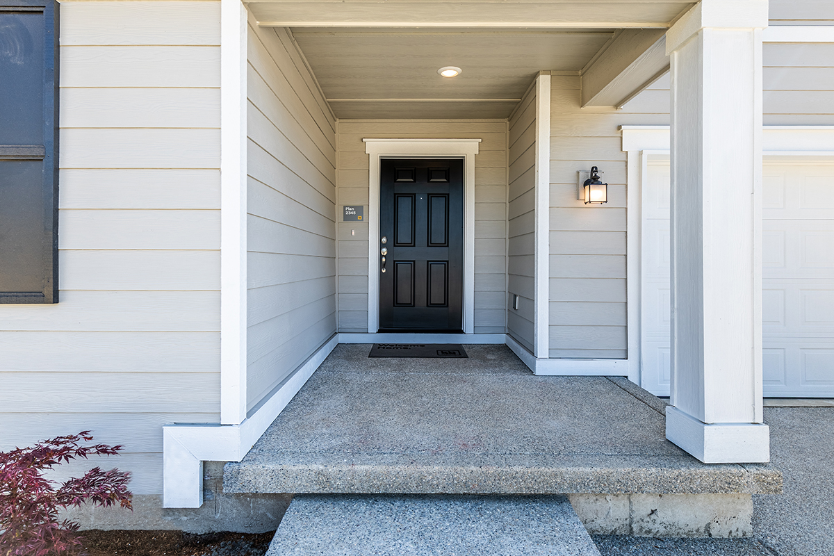 Covered front porch