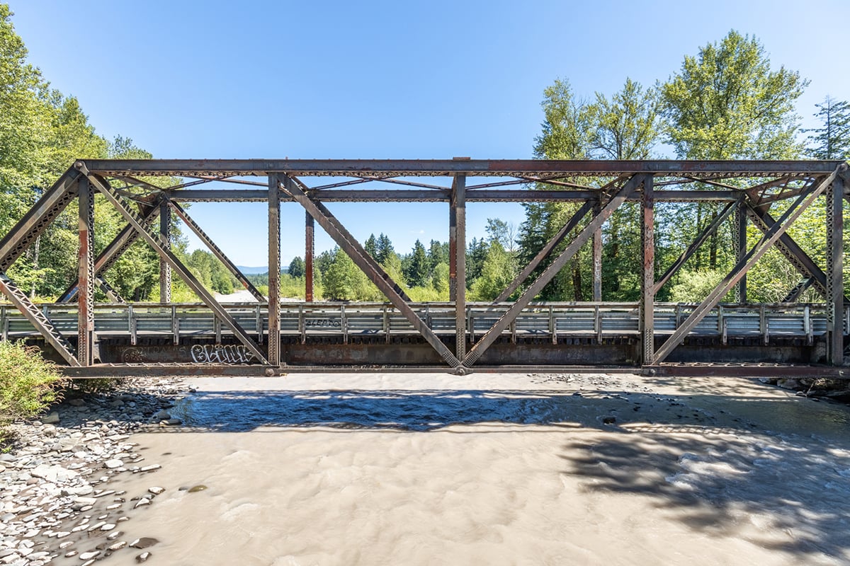 Only minutes away from the Foothills Trail bridge