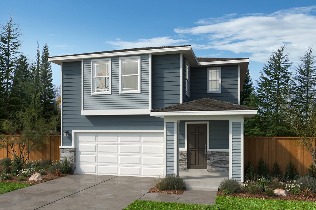 Exterior C with optional masonry