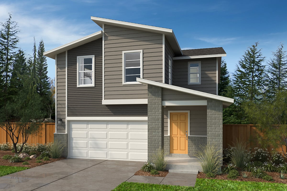 Exterior D with optional masonry