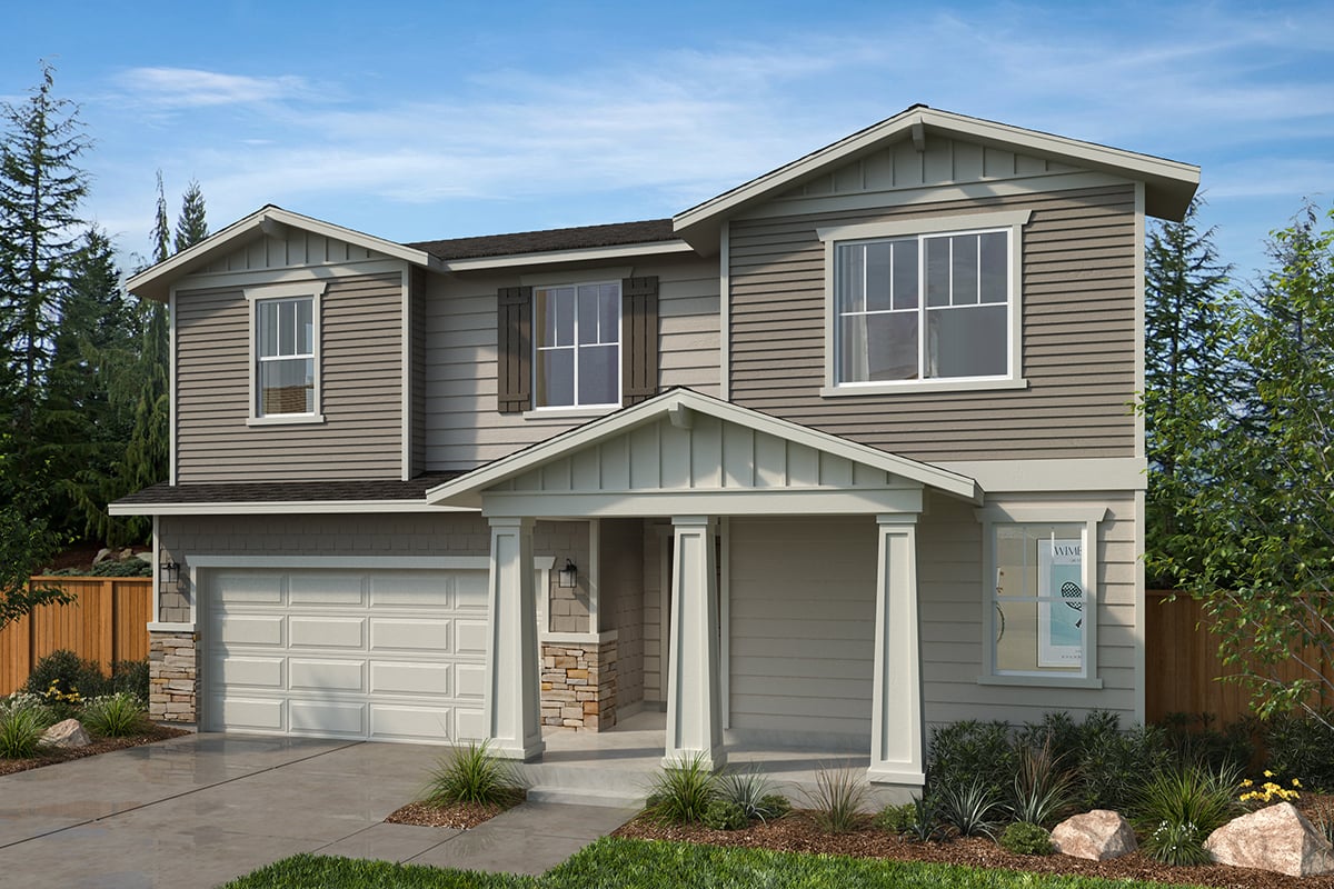 Exterior B with optional masonry