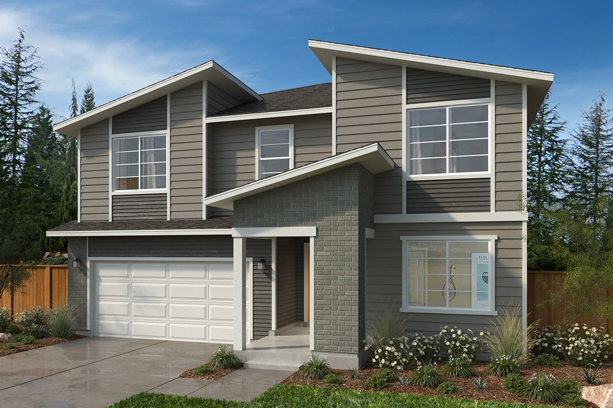 Exterior D with optional masonry