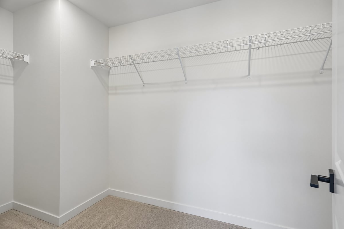 Primary walk-in closet