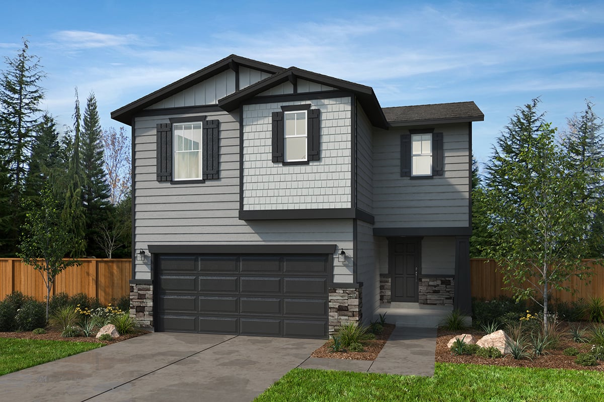 Exterior B with optional masonry