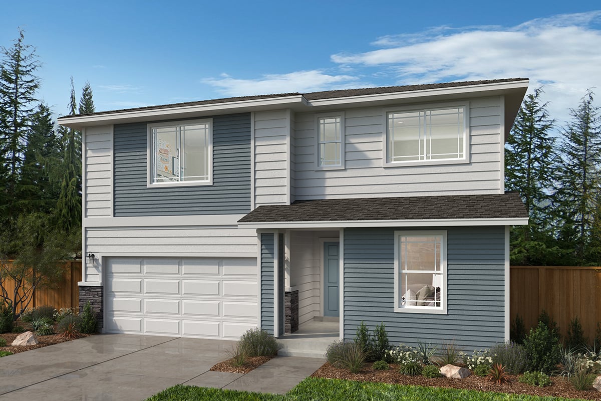 Exterior C with optional masonry